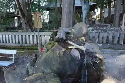 諏訪大社の手水舎