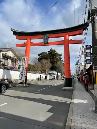 御香宮神社の鳥居