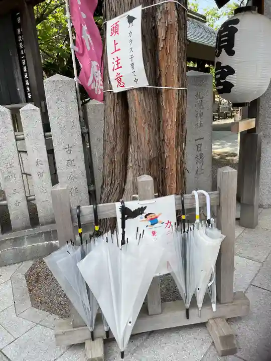 北海道神宮頓宮の動物