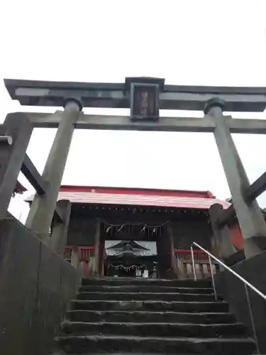 上野国一社八幡八幡宮の鳥居