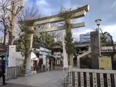 下谷神社の鳥居