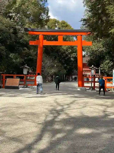 賀茂御祖神社（下鴨神社）の鳥居