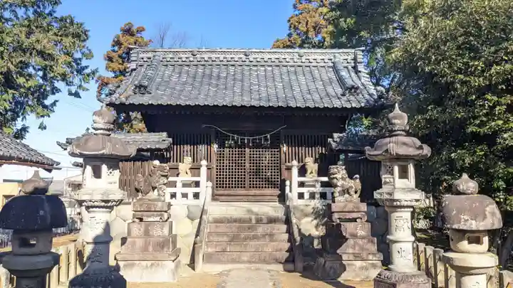 河俣下神社(一色川俣)の本殿・本堂