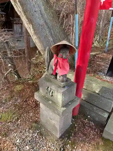 那須温泉神社の狛犬