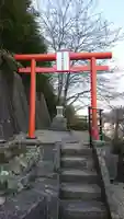 自力龍王大権現の鳥居