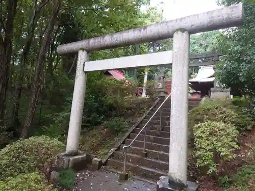 堀口天満天神社の鳥居