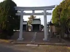 中島水神社の鳥居