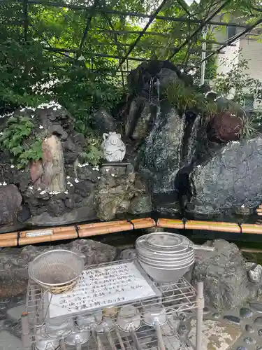 川越熊野神社の庭園