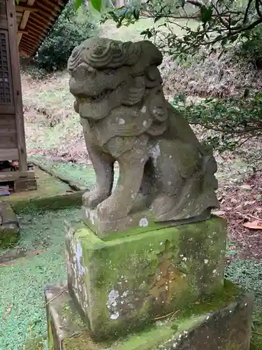 賀茂神社の狛犬
