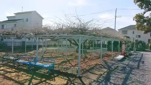 菖蒲神社の庭園