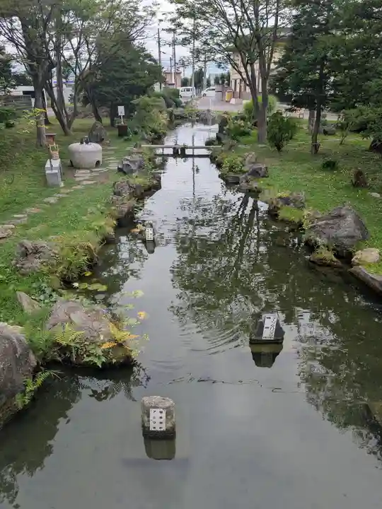北海道護國神社の庭園