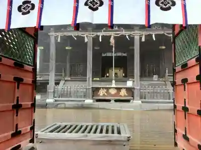 高良大社の本殿・本堂