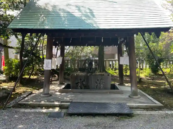 若宮神明社の手水舎