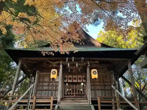 皆神神社の本殿