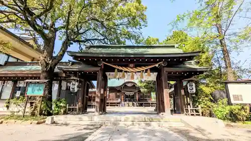 葛飾八幡宮の山門・神門