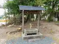 八幡社(徳田八幡社)の手水舎