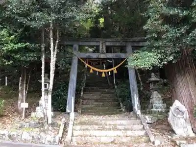 塚原神社の鳥居
