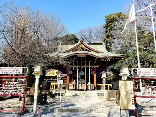 鎮守氷川神社の本殿