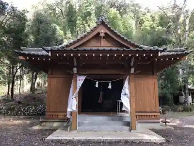 銀鏡神社の本殿・本堂