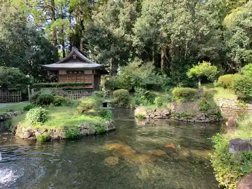 都農神社の庭園