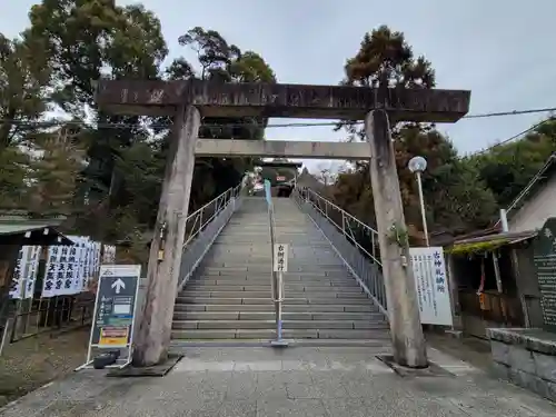 針綱神社の鳥居