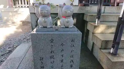 今戸神社の狛犬