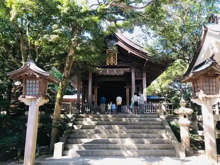 志賀海神社の本殿・本堂