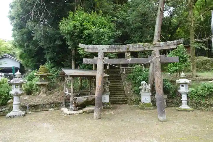 龍間神社の鳥居