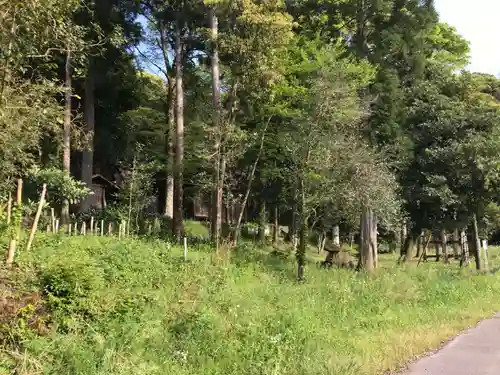 鵜羽神社の自然