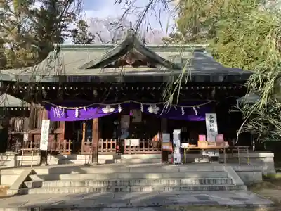 朝日森天満宮の本殿・本堂