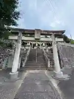 新田神社の鳥居