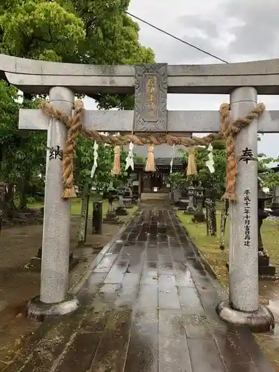佐伊津神社の鳥居