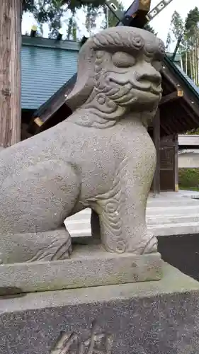 壮瞥神社の狛犬