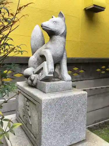 櫻株稲荷神社(水戸屋稲荷)の狛犬