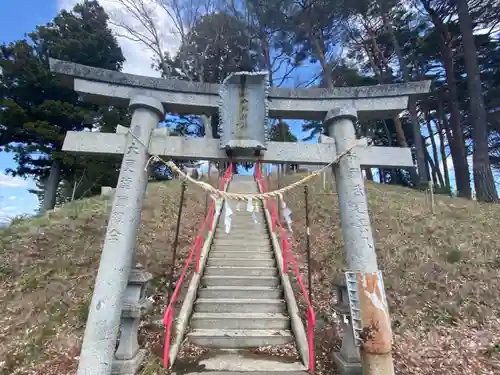 大更八坂神社の鳥居