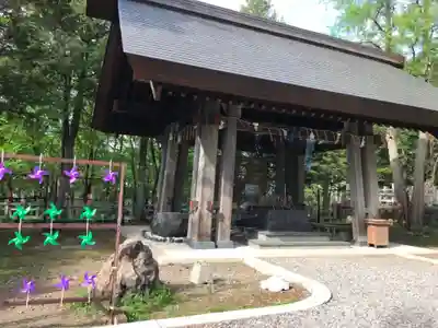 上川神社の手水舎