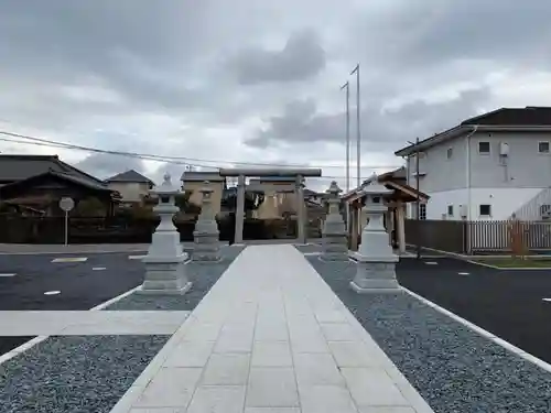 神明神社の鳥居