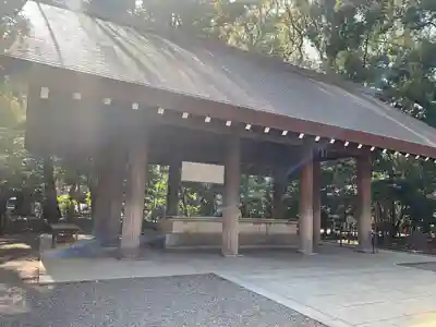 靖國神社の手水舎
