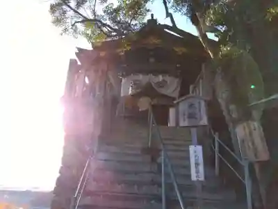 阿賀神社の本殿・本堂