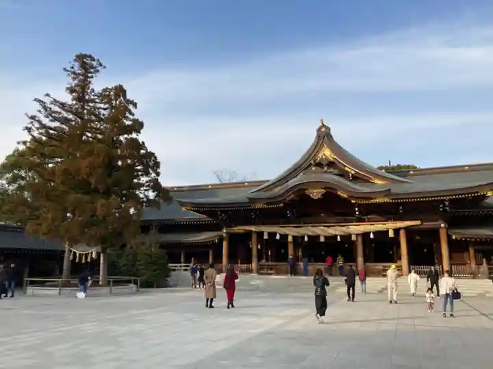 寒川神社の本殿・本堂