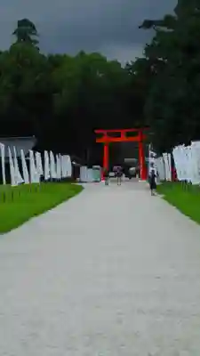 賀茂別雷神社(上賀茂神社)の鳥居