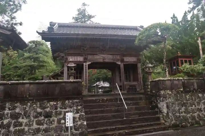 延光寺の山門・神門