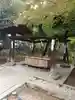 四柱神社の手水舎