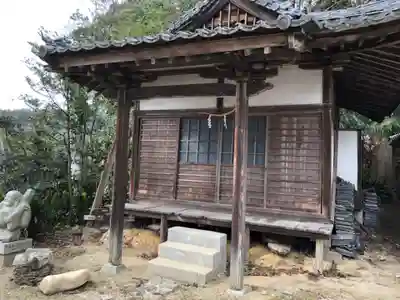 岡田鴨神社の本殿・本堂