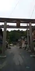 鳥海山大物忌神社吹浦口ノ宮の鳥居