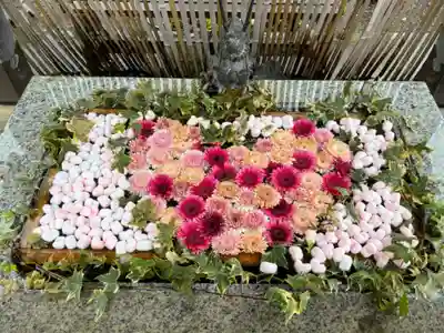 長良神社の手水舎