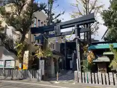 菊名神社の鳥居