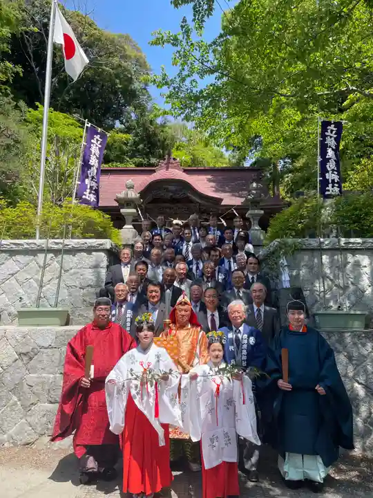 立鉾鹿島神社のお祭り