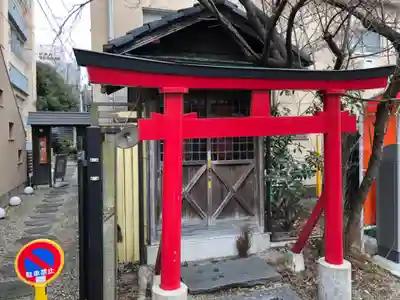 金蛇水神社仙台立町分霊社の鳥居