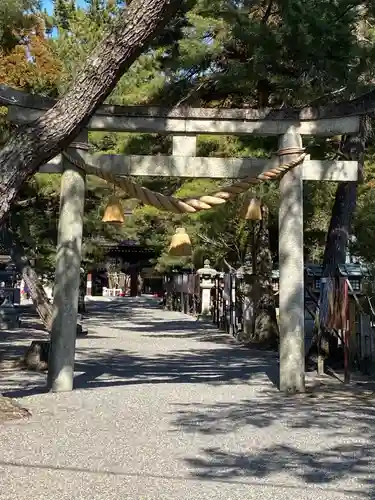 建部大社の鳥居